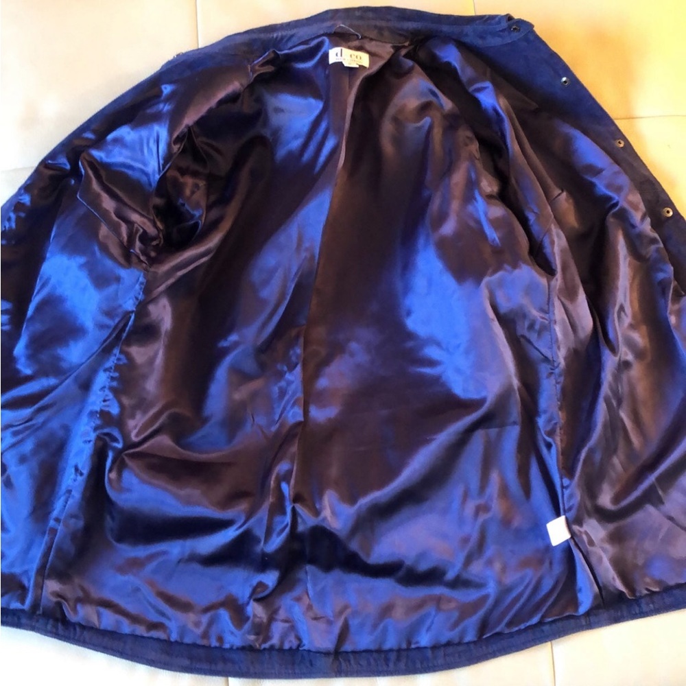 Blue suede jacket - Picture 11 of 11